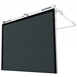 Sektional Garagentor 250 x 225 cm Brett Prägung Anthrazit RAL 7016