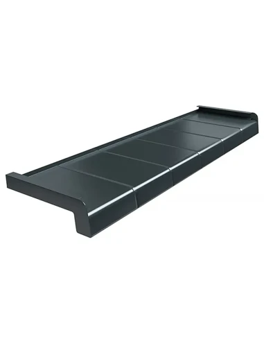 Aluminium Fensterbank Fliesenoptik Außen - Anthrazit RAL 7016