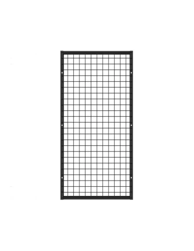 Deko Wandgitter Gitterwand Schwarz Metall - 50 x 102 cm