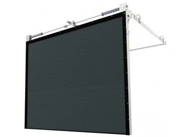 Sektional Garagentor 260 x 225 cm  Brett Prägung Anthrazit RAL 7016
