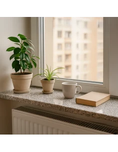 Granit Fensterbank Außen - Rosa Beta 2