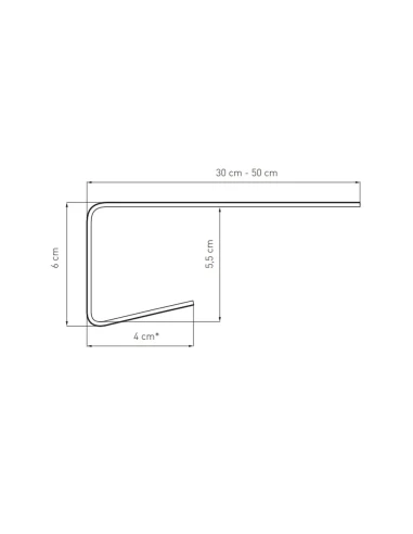 Fensterbank Verkleidung Premium Innen - Golden Eiche
