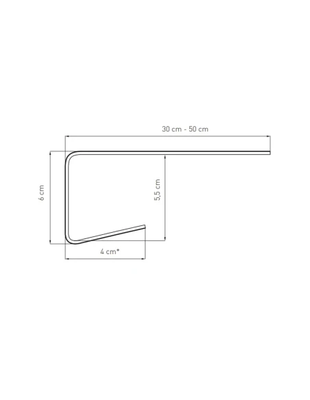 Fensterbank Verkleidung Premium Innen - Graphit