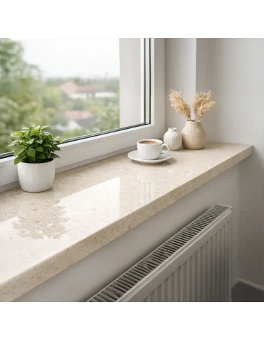 Agglo-Marmor Fensterbank Innen - Polare