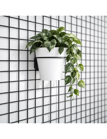 Pflanzenhalter für Loft-Gitter. Zubehör für Loft-Paneele