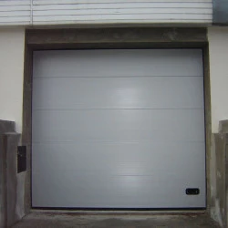 Sektional Garagentor 250 x 225 cm Brett Prägung Silber RAL 9006 2