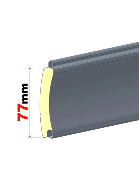 Rolltor Garagentor GUARD 77 - 400 x 350 cm