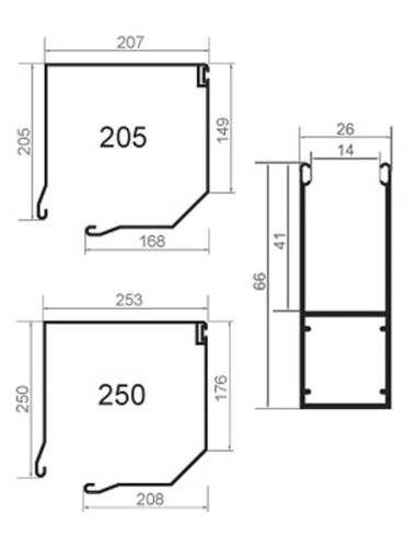 Garagenrollo MINI 52 - 275 x 235 cm