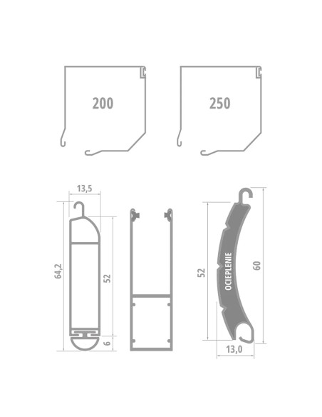 Garagenrollo MINI 52 - 310 x 280 cm