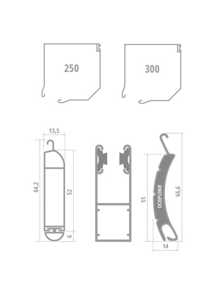 Garagenrollo MINI 55 - 275 x 235 cm