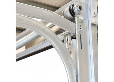 Industrie Sektionaltor 400 x 425 cm - Silber (RAL 9006)