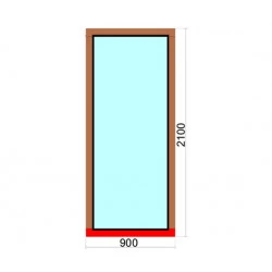 Holzfenster 900 x 2100 mm FIX