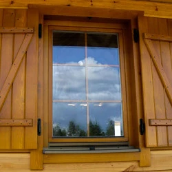Holzfenster 910 x 2460 mm Flügelfenster