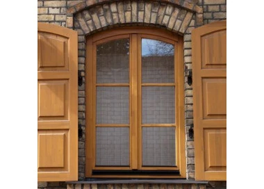 Holz Balkontür 910 x 2460 mm Einfügelig DREH