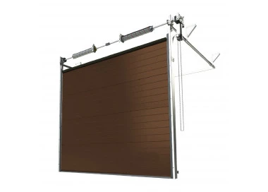 Industrie Sektionaltor 300 x 300 cm - Braun (RAL 8014)