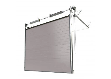 Industrie Sektionaltor 375 x 400 cm - Silber (RAL 9006)