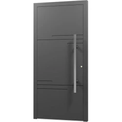 Aluminium Eingangstür - AN06