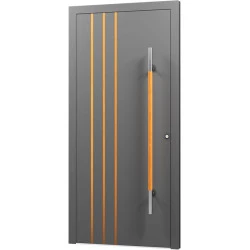 Aluminium Eingangstür - AN09