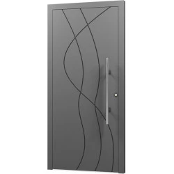 Aluminium Eingangstür - AN14