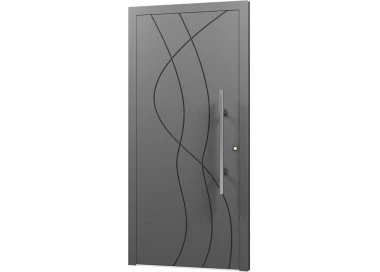 Aluminium Eingangstür - AN14