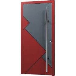 Aluminium Eingangstür - AN16