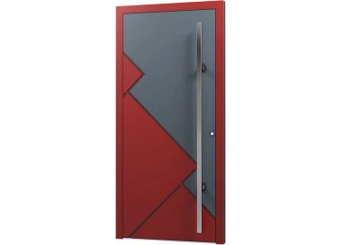 Aluminium Eingangstür - AN16