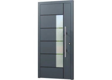 Aluminium Eingangstür - AN23