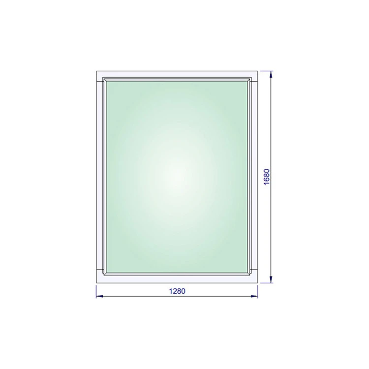 Holzfenster 1280 x 1680 mm Kiefer Calcink FIX