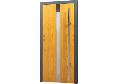 Aluminium Eingangstür - AN28
