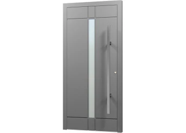 Aluminium Eingangstür - AN29
