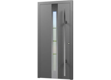 Aluminium Eingangstür - AN31