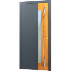 Aluminium Eingangstür - AN32