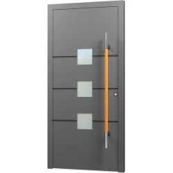 Aluminium Eingangstür - AN33
