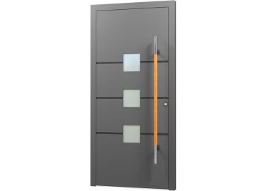 Aluminium Eingangstür - AN33