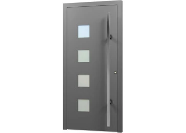Aluminium Eingangstür - AN37