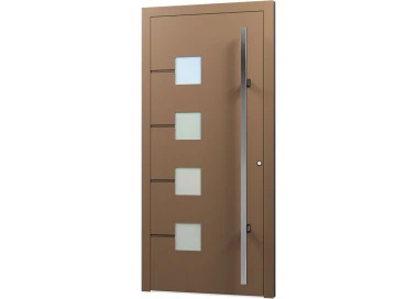 Aluminium Eingangstür - AN38