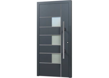 Aluminium Eingangstür - AN41