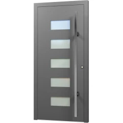 Aluminium Eingangstür - AN49
