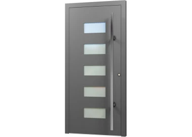 Aluminium Eingangstür - AN49