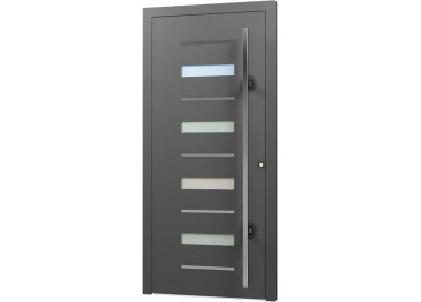 Aluminium Eingangstür - AN52