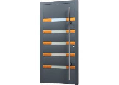 Aluminium Eingangstür - AN57