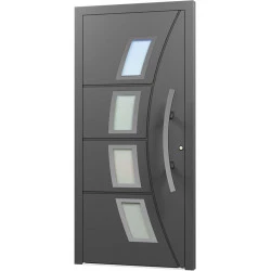 Aluminium Eingangstür - AN65