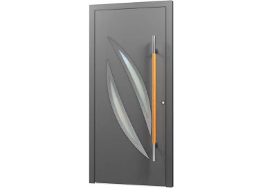 Aluminium Eingangstür - AN66