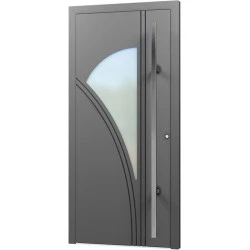 Aluminium Eingangstür - AN68