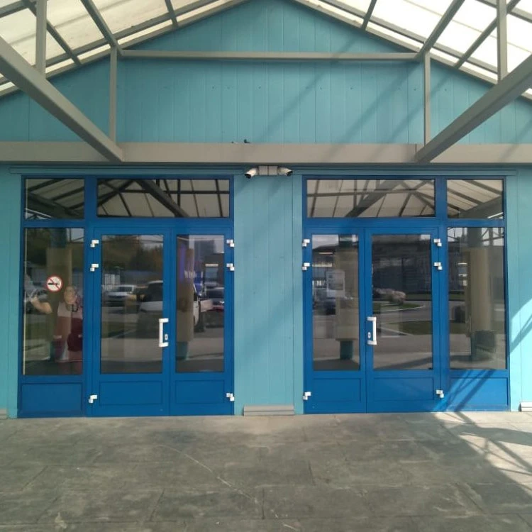 Aluminium Tür 2000 x 2100 mm profil MB70