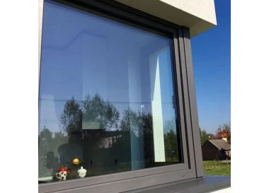 Kunststoff-Alu Fenster 2700 x 2250 mm Terassentür FIX + DREH + DREH/KIPP + FIX
