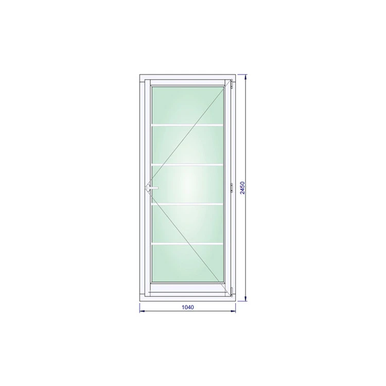 Holzfenster 1040 x 2450 mm Kiefer Calcink DREH