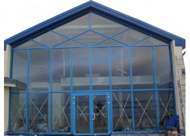 Aluminium Tür 1280 x 2930 mm MB70