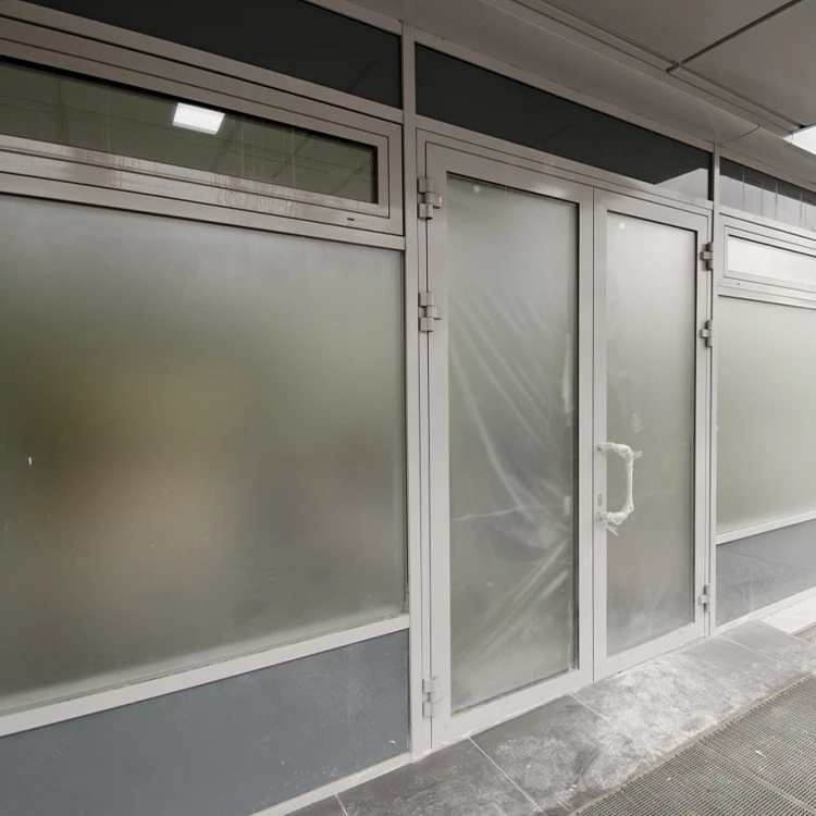 Aluminium Tür 1270 x 2200 mm Profil MB-70