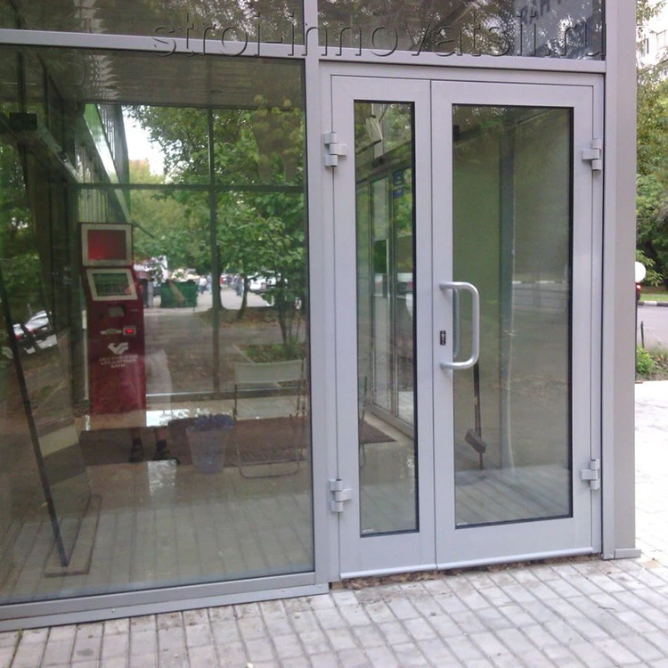 Aluminium Tür 2400 x 2100 mm Profil MB45